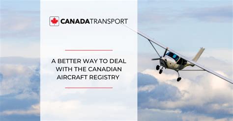 transport canada aircraft registry database.